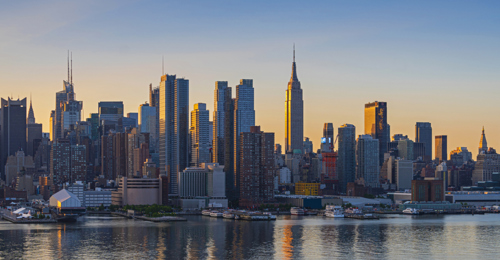 Skyline of New York City